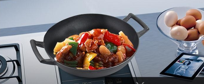 Cast Iron Wok