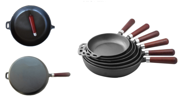 Cast Iron Round Frying Pan
