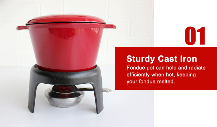 Cast Iron Fondue