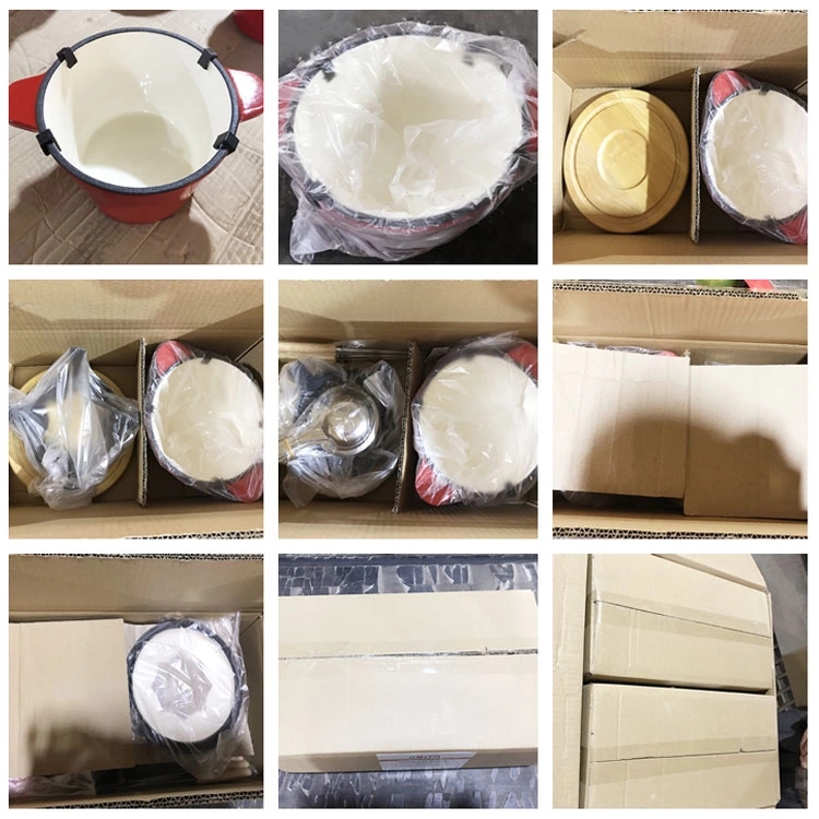 Cast Iron Fondue Packaging & Shipping