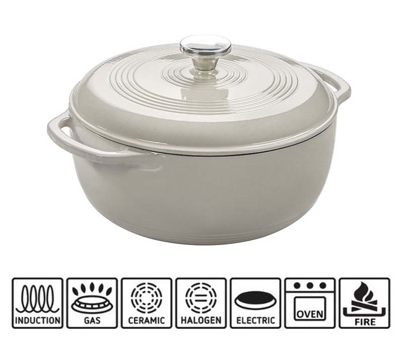 enameled cast iron round dutch oven Popular on Amazon