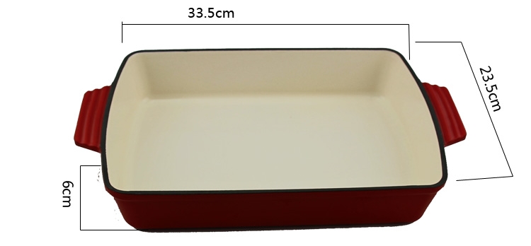 Cast Iron Roasting Pan Size