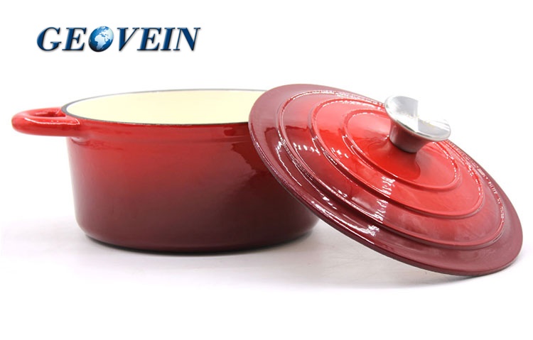 High quality  Enamel cast iron dutch oven