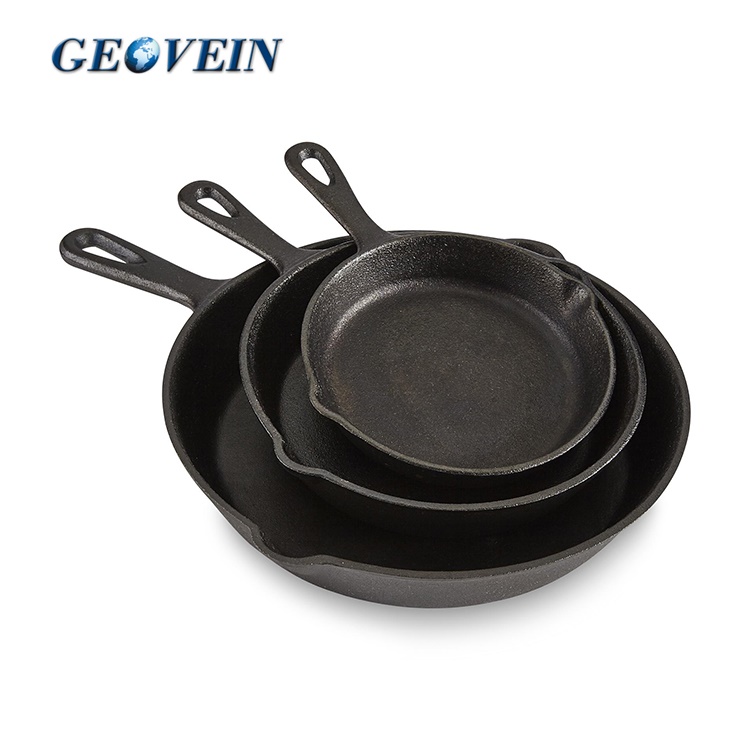 Cast Iron Skillet Set 