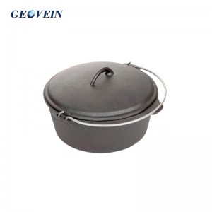 Cast Iron Dutch Oven For Outdoor Cooking