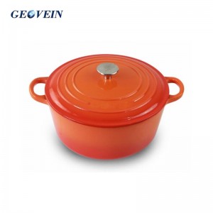 cast iron round casserole | enamel casserole dish pot