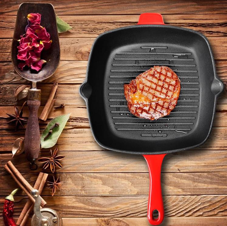 cast iron grill pan cooking