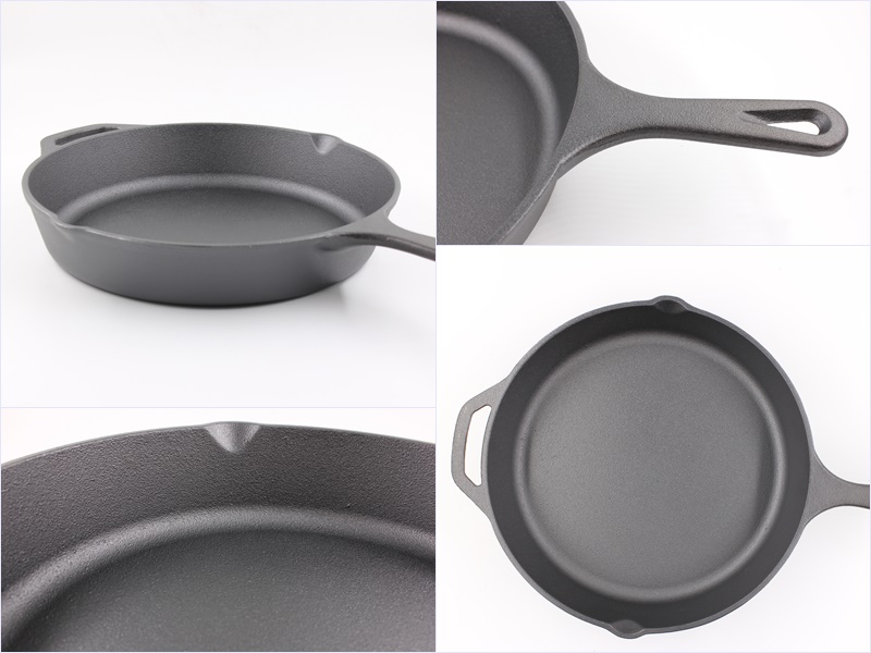 Geovein Pre-seasoned Cast-iron Skillet