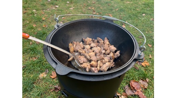 How to use a Cast iron kazan Pot with Oven