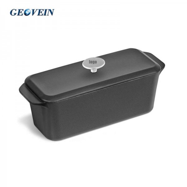 Vegetable Oil Pre-seasoned Cast Iron Bread Baking Mould Loaf Pan