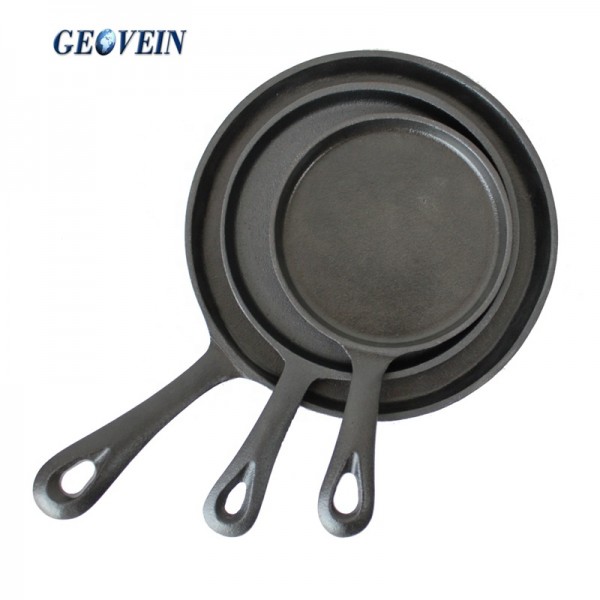 New Products Polished Smooth Cast Iron Skillet By Shijiazhuang