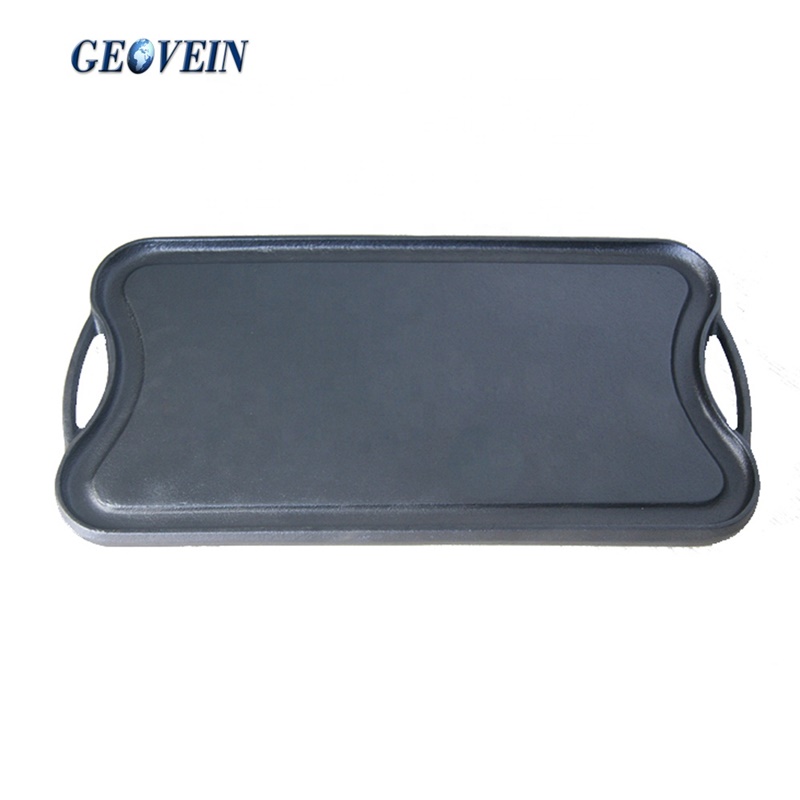 Cast Iron Griddle 2in1 Reversible Factory Supplier Geovein