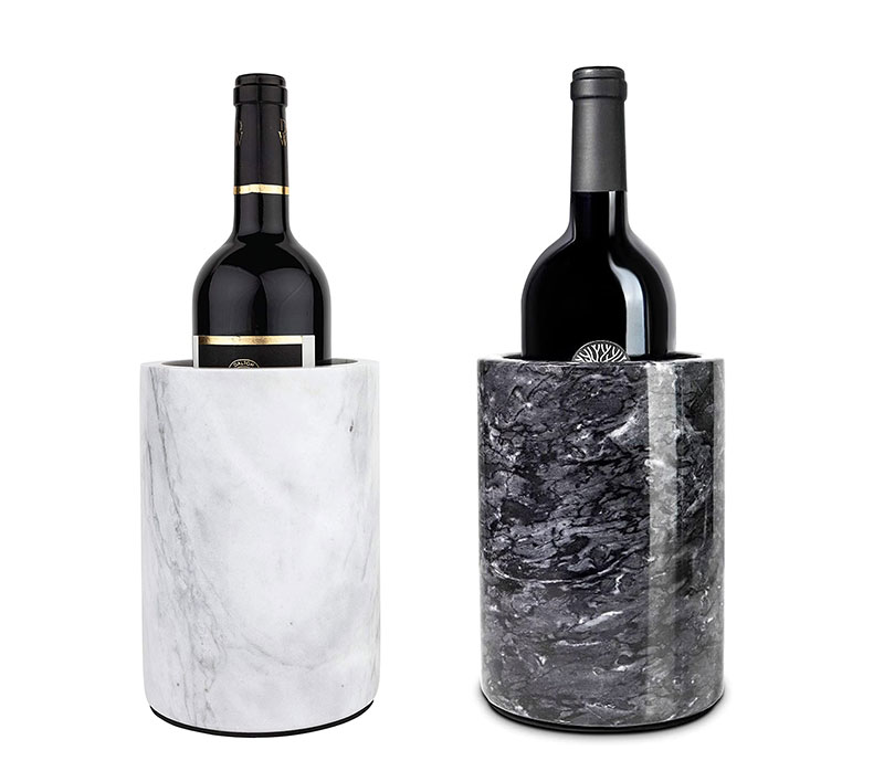 White or black wine bottle chiller