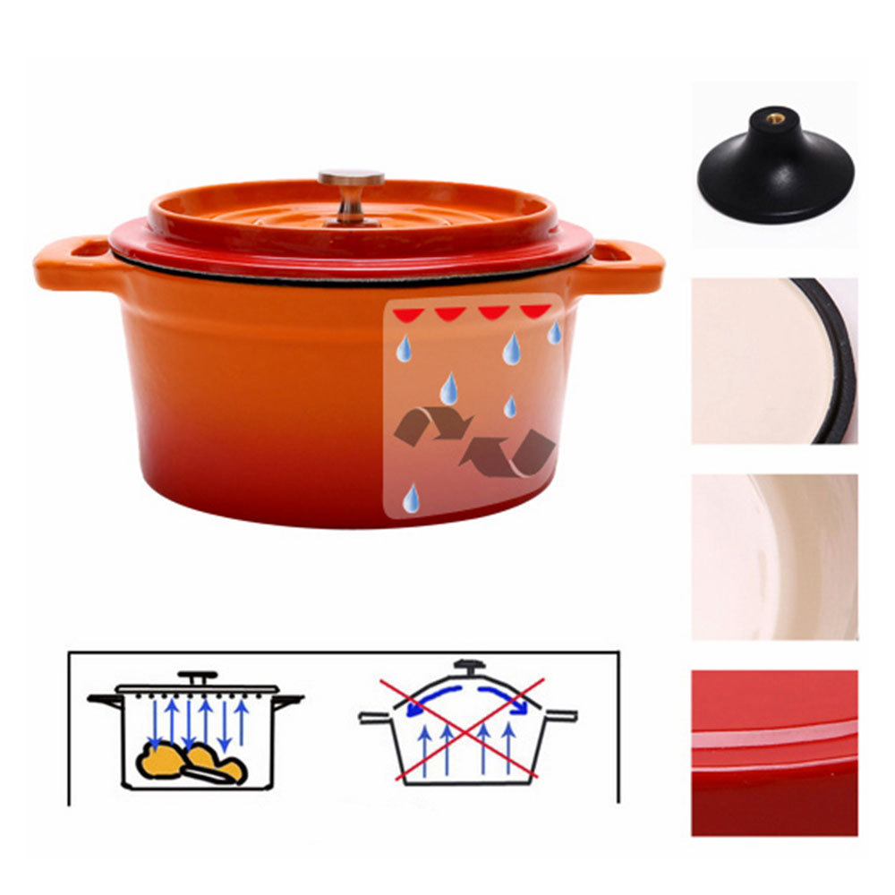 Wholesale Cookware Round Mini Cocotte Small Casseroles With Diameter 10cm