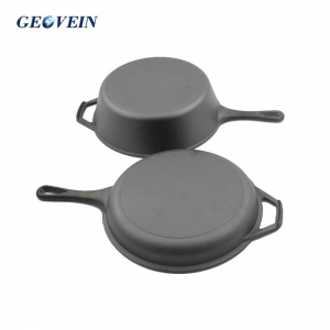 Cast Iron Combo Cooker 2PCS Set