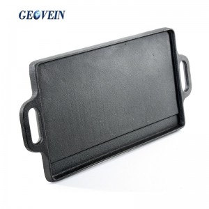 Cast Iron Griddle Plate with griddle ridges