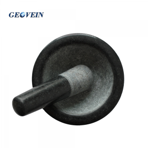 Dia13cm Granite Mortar and Pestle Set Amazon hot sales