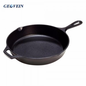 Pre-Seasoned Cast Iron Skillet Set Frying Pan Set