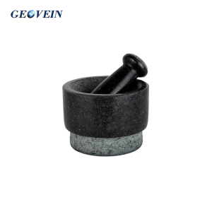 5.5 Inch Double Sided Marble Mortar and Pestle Set