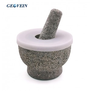 stone kitchenware granite mortar and pestle set