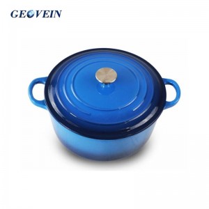 cast iron round casserole | enamel casserole dish pot