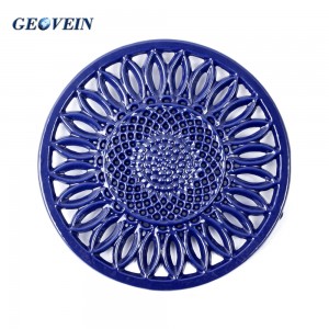 Sunflower Collection Heavy-Duty Cast-Iron Trivet