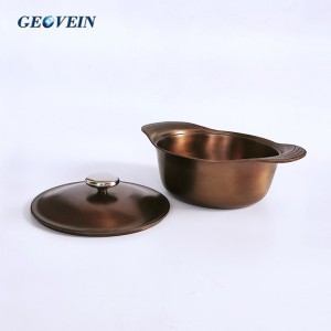 Non-stick Fully Polished Satin-Smooth Cast Iron Pot