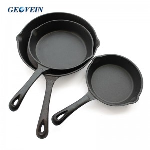 Nonstick Cast Iron Frying Pan Set Of 3