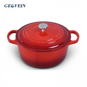 cast iron round casserole | enamel casserole dish pot