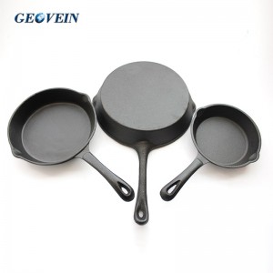 Nonstick Cast Iron Frying Pan Set Of 3