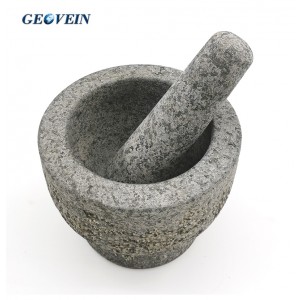 stone kitchenware granite mortar and pestle set