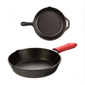 12.5 inch Pre-seasoned Cast iron Skillet