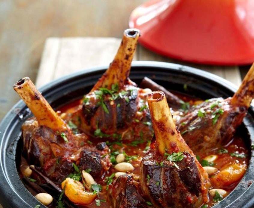 Braised Lamb Shank Using GEOVEIN Cast Iron Tagine