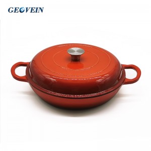 Buy Wholesale China 18pcs Cookware Set, Enameled Cast Iron Dutch