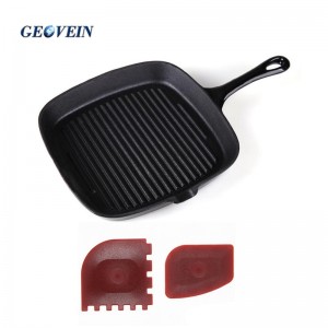 Square Grill Pan with Pour Spout Stove