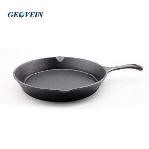 12 Inch Large Cast Iron Skillet