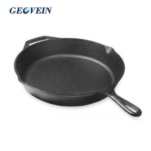 12.5 inch Pre-seasoned Cast iron Skillet