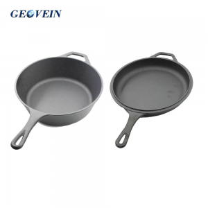 Cast Iron Combo Cooker 2PCS Set