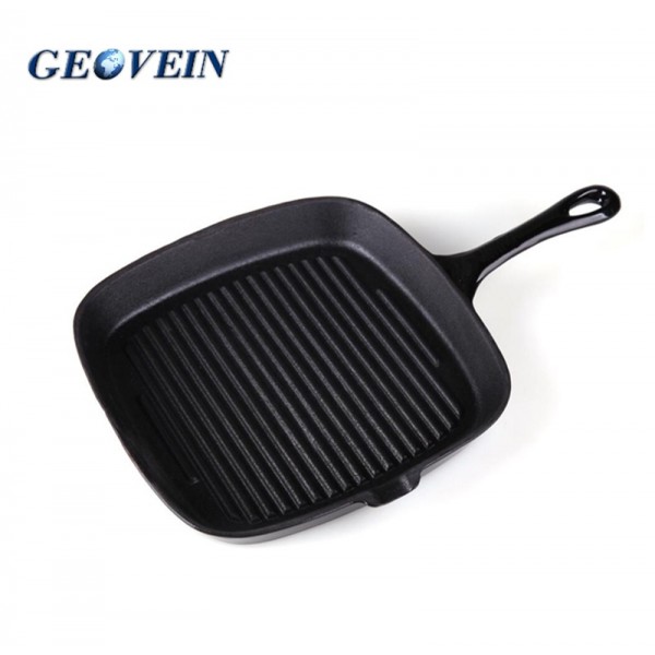 Square Grill Pan with Pour Spout Stove