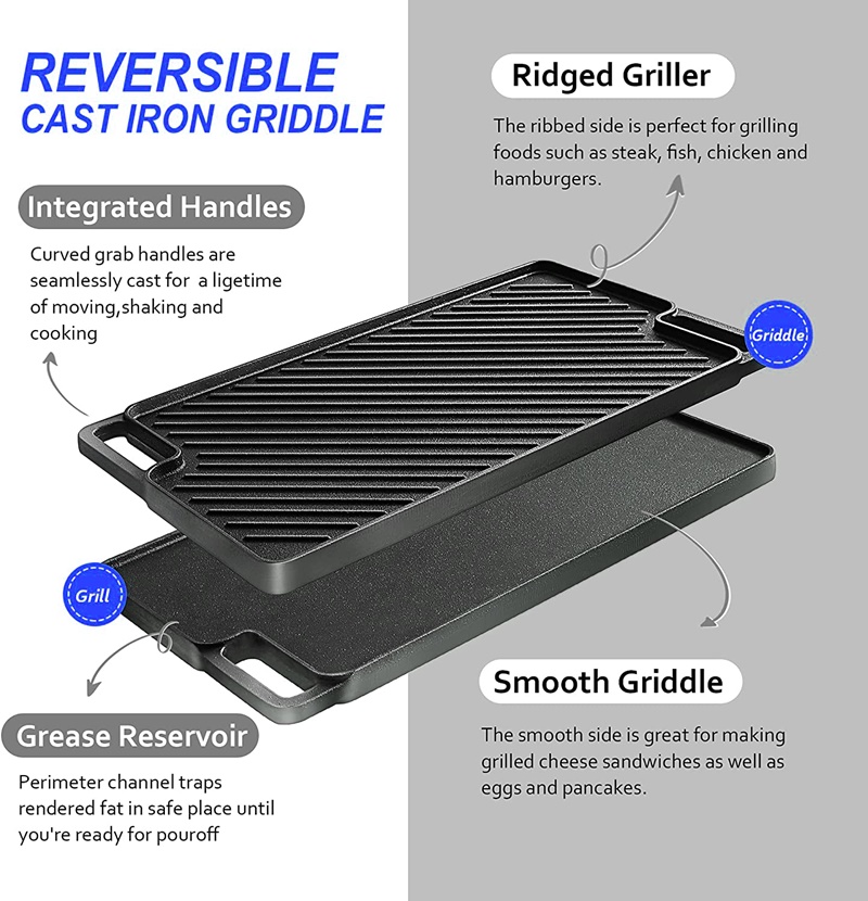 Cast Iron Griddle Plate