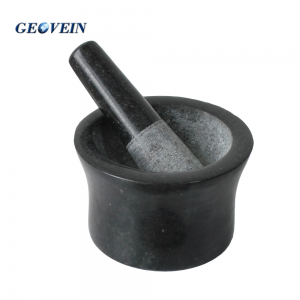 Dia13cm Granite Mortar and Pestle Set Amazon hot sales