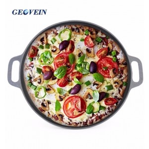 Cast Iron Pizza Pan 14 inch round griddle