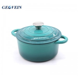 DIA24cm Enamel cast iron dutch oven