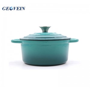 DIA24cm Enamel cast iron dutch oven