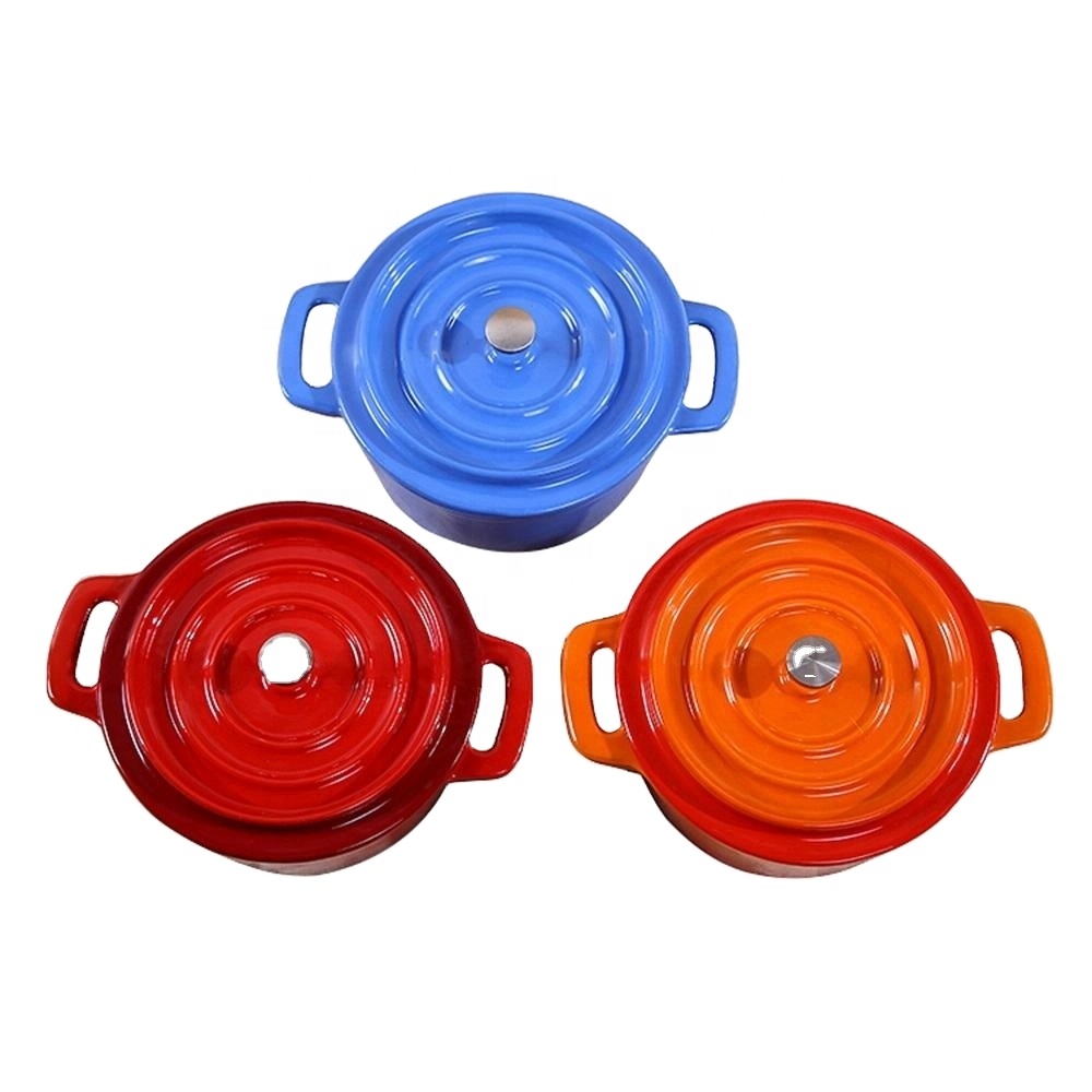 Mini Round Cocotte Pot Factory Supplier Geovein