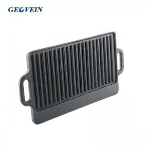 Cast Iron Griddle Plate with griddle ridges