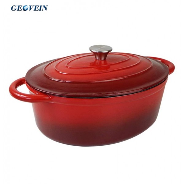 oval cast iron dutch oven