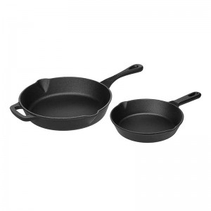 Pre-Seasoned Cast Iron 5-Piece Kitchen Cookware Set