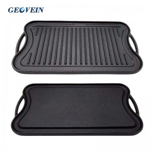 Cast Iron Griddle 2-in-1 Reversible