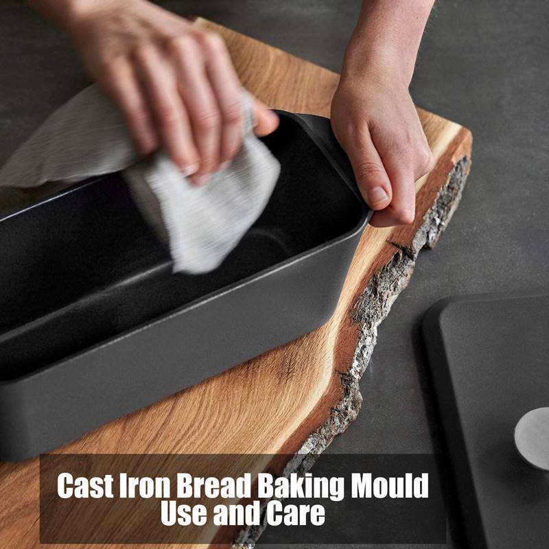 Cast Iron Bread Baking Mould Use and Care